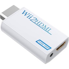 Nintendo Wii HDMI Dönüştürücü Adaptör 1080P Full Hd Çevirici