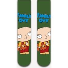Neşeli Çoraplar Family Guy Renkli Unisex Çorap