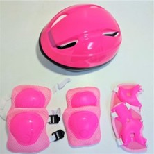 Feyza Design Çocuklar Için 7 Parça Güvenlik Koruyucu Seti, Kask, Dizlik ve Dirseklik