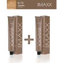 Maxx Deluxe 2'li Tüp Boya 100 ml 8.73 Karamel