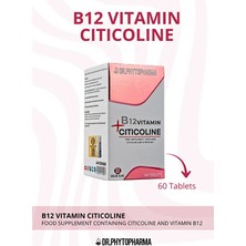 Dr. Phytopharma Sitikolin ve Vitamin B12 Içeren Takviye Edici Gıda 60 Tablet