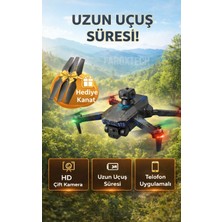 FaroxTech C19S HD Kameralı Drone | Çift Kamera, Telefon Uygulamalı, Uzun Uçuş Süreli, Ekstra Kanat Hediyeli