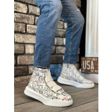 Beskar Signature BA0142 Bantlı Erkek Yüksek Taban Rakamlı Spor Bot