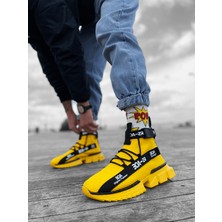 Beskar Signature ZR-X700 Tarz Sarı Renk Spor Ayakkabı