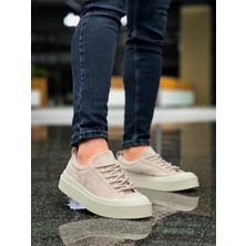 Beskar Signature BA500  Özel Termo Taban Krem Casual Erkek Ayakkabı