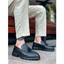 Beskar Signature BA0240 Püsküllü Cilt Klasik Yüksek Taban Casual Erkek Ayakkabı