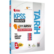Karakutu Yayınları 2026 Kpss Tarihin Kara Kutusu 2.cilt Ösym Çıkmış Soru Havuzu Bankası Konu Özetli Dijital Çözümlü