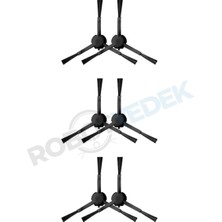 robotyedek Xiaomi S20+ Plus Uyumlu Yedek Yan Fırça-6 Adet