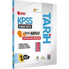 Karakutu Yayınları 2026 Kpss Tarihin Kara Kutusu 1.cilt Ösym Çıkmış Soru Havuzu Bankası Konu Özetli Dijital Çözümlü