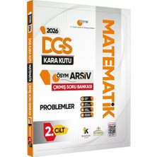 Karakutu Yayınları 2026 Dgs Matematik Kara Kutusu 2.cilt Problemler Ösym Çıkmış Soru Bankası Özetli Dijital Çözümlü