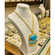 Firuze -Gözyaşı Kolyesi