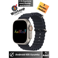 Normadia Ultra Max 49MM Akıllı Saat, 4gb Hafıza ve Aksesuar Bağlantılı