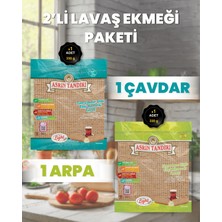 Asrın Tandırı 2'li Paket (1 Paket Ekşi Hamurlu Çavdar Lavaş Ekmeği - 1 Paket Ekşi Hamurlu Arpa Lavaş Ekmeği)