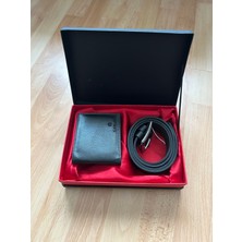 Huma Butik Takı Aksesuar Sevgililer Günü Için Erkek Kemer Cüzdan Set