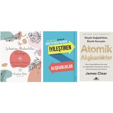 Pegasus Yayınları Iyilestiren Aliskanliklar Gunlugu+ Iyilestiren Aliskanliklar+ Atomik Aliskanliklar=(3kitap)