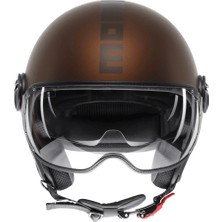 Momo Fgrt Evo Matt Espresso Black Açık Kask
