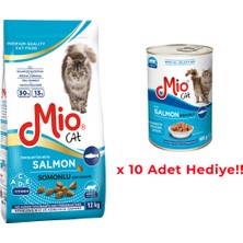 Mio Somonlu Kedi Maması 12 kg