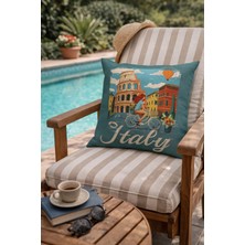 Evdek Çift Tarafı Baskılı Kırlent Kılıfı 6eod5