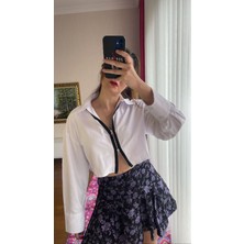 Çift Fermuar Detaylı Gömlek