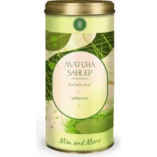 Mim And More Matcha Salep Tin, 200 gr