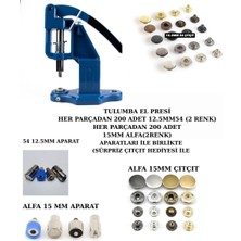 Çıtçıt Dükkanım Tulumba El Presi 15MM VE12.5MM Set Takım Kampanya