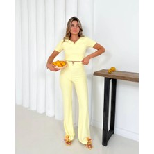 K&A V Aksesuarlı Ottoman Takım Sarı S255850