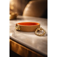 Zyla Vellura  Velvet Lüks Hakiki Deri Premium El Yapımı Anahtarlık 12X3X0,7 cm