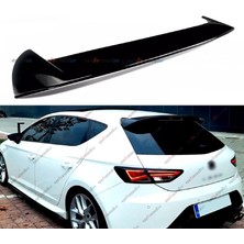 Seat Leon 2012-2020 Mk3 5f Cupra Plastik Parlak Siyah Spoyler