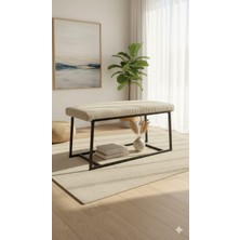 Şık Zarif ve Sağlam Puf Bench- Mutfak - Antre Veya Yatak Odası Heryer Için Uygundur