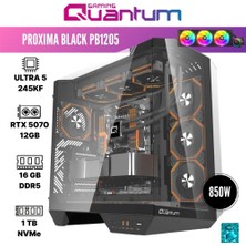 Quantum Gaming Proxima PB1205 Ultra 5 245KF 16GB Ddr5 1tb Nvme SSD RTX5070 12GB 360MM Sıvı Soğutmalı Oyuncu Bilgisayarı