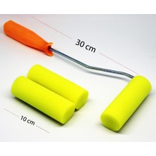 K&A Rich Sarı Sünger Rulo Seti  10 cm