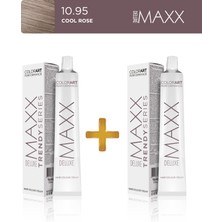 Maxx Deluxe 2'li Trendy Series Tüp Boya 100 ml 10.95 Cool Rose