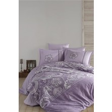 K&A Tek Kişilik Saten Nev Takımı Pellini V2 Lila