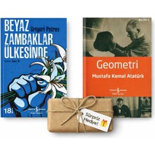 Türkiye İş Bankası Yayınları Türkiye Iş Bankası Yayınları -  Geometri Mustafa Kemal Atatürk & Beyaz Zambaklar Ülkesinde (2 Kitap Set Sürpriz Hediyeli)