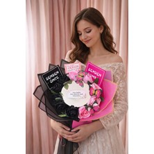 Senden Önce Senden Sonra - Sana Senden Daha Güzel Bir Çiçek Bulamadım - Kelebek Buketi - Ayna Buketi