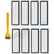 robotyedek Xiaomi S20+ Plus Uyumlu Yedek Hepa Filtre ve Temizleme Fırçası-9 Parça