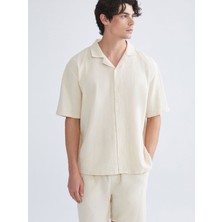 Lc Waikiki Yeni Sezon Rahat Kalıp Resort Yaka Kısa Kollu Erkek Gömlek