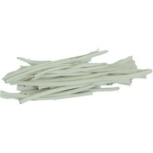 K&A Bağlama Teli Tel Klips Pvc Kaplamalı Beyaz 500 gr Takribi 500 Adetli 1 Paket