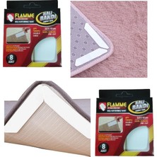K&A Flamme Halı Kaydırmaz Pedler 8 Adet