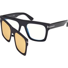 Tom Ford FT6068-B (001) 53 | Klipsli Unisex Siyah Güneş Gözlüğü