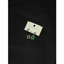 316L Çelik Gümüş Renk 3lü Küpe