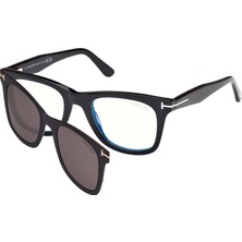 Tom Ford FT5970-B (001) 50 | Klipsli Unisex Siyah Güneş Gözlüğü