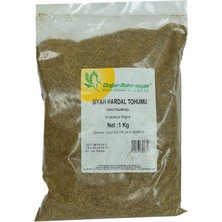 K&A Hardal Tohumu Öğütülmüş Doğal Siyah 1000 gr Paket