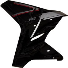 Cf Moto SR250 Yan Grenaj Parlak Siyah Sol (Stickerlı)