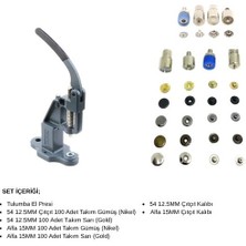 Çıtçıt Dükkanım Tulumba El Presi Alfa Çıtçıt 54 Çıtçıt Set