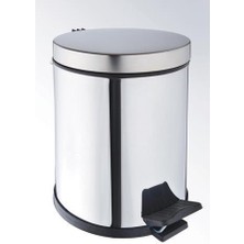 K&A Onno CK-9000-3 Pedallı Paslanmaz Çöp Kovası 3 Lt