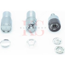 PremiumPort 9,5 mm Kapaklı Kılıkit Bebek Çıtçıtı Tulumba El Presi Kalıbı