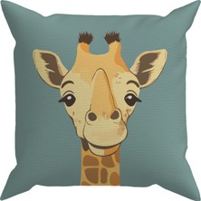 Evdek Çift Tarafı Baskılı Kırlent Kılıfı 6eod4