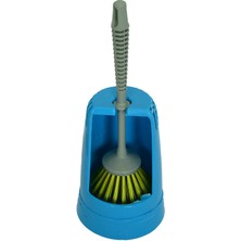 K&A Plastik Muhafazalı Wc Tuvalet Klozet Fırça Takımı Karışık Renk ZP-136