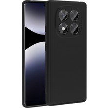 Dexmon Xiaomi Redmi Note 14 Pro 4g Uyumlu Kılıf Kamera Korumalı Esnek Silikon Kapak